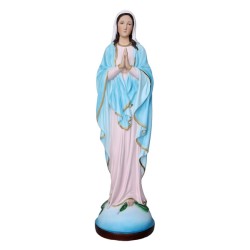 Madonna Miracolosa mani giunte in resina cm. 60