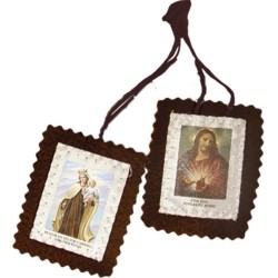 Scapolare in stoffa piccolo cm. 4,5x5,5