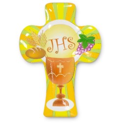 Croce legno comunione da appendere