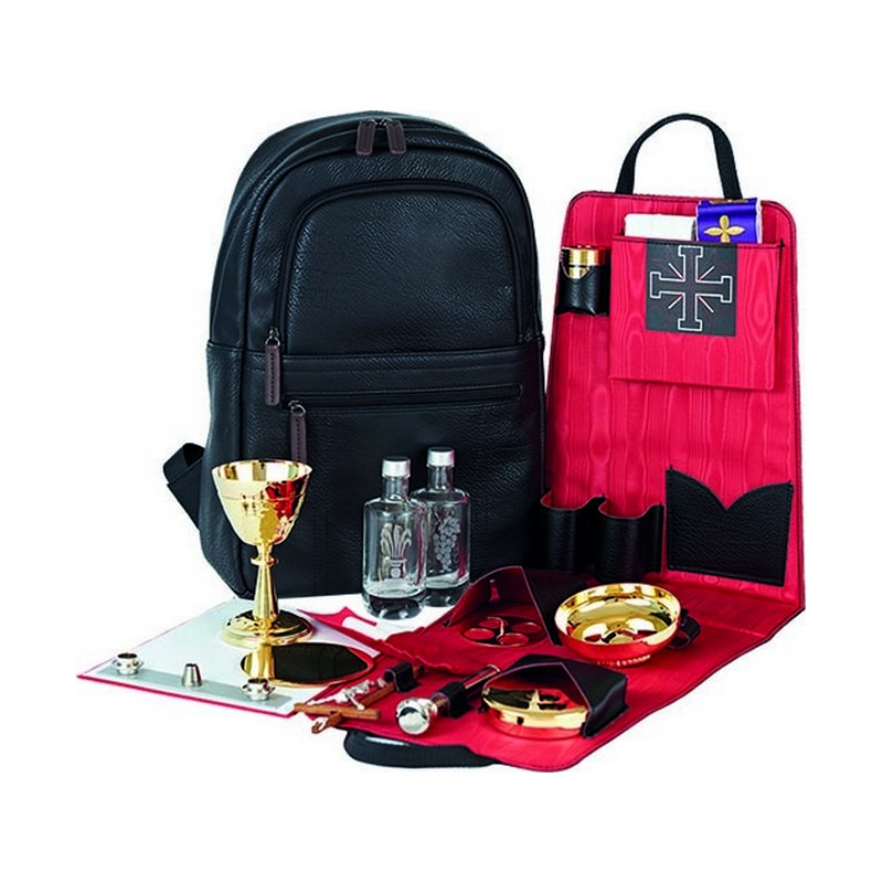 Zaino capiente completo per la liturgia