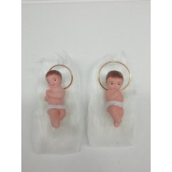 cm. 6 Bambino in gesso