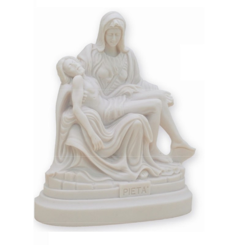 Statua Pietà in resina cm. 7x18