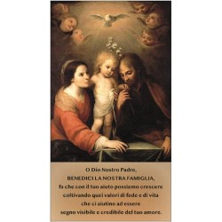 Benedizione Sacra Famiglia 12X22 (100 pz)