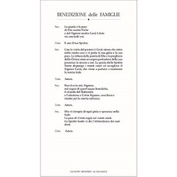 Benedizione Sacra Famiglia 12X22 (100 pz)