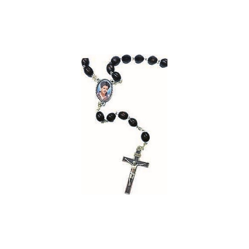 Rosario in legno S. Carlo Acutis