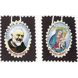 Scapolare S. Pio in stoffa