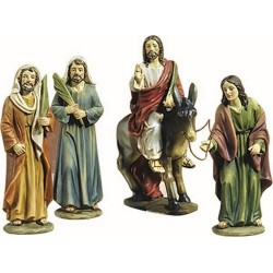 Scena Gesù ingresso a Gerusalemme,