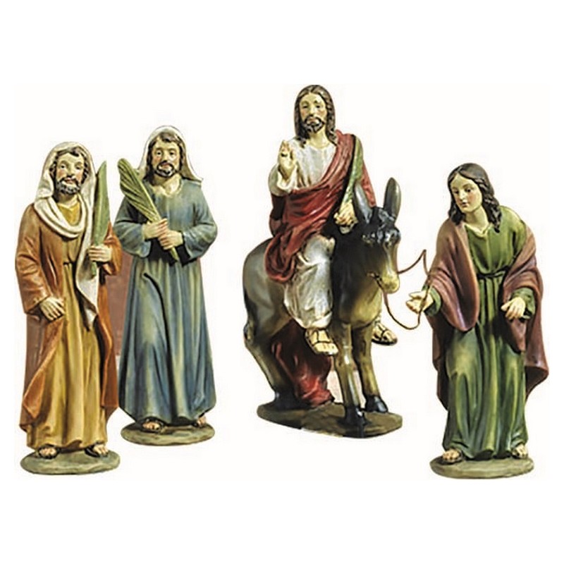 Scena Gesù ingresso a Gerusalemme,