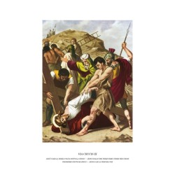 Tavole Via Crucis in cartoncino cm. 15x20