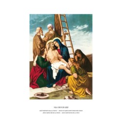 Tavole Via Crucis in cartoncino cm. 15x20