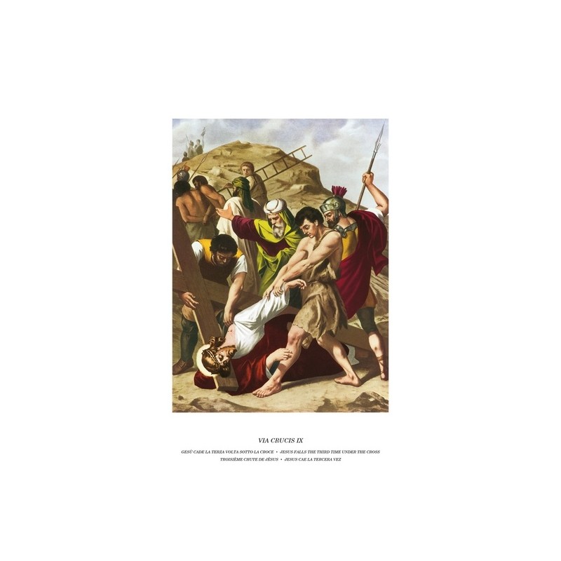 Tavole Via Crucis in cartoncino cm. 22x30