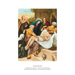 Tavole Via Crucis in cartoncino cm. 22x30