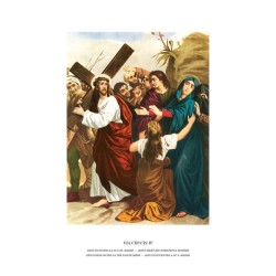 Tavole Via Crucis in cartoncino cm. 35X50
