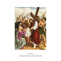 Tavole Via Crucis in cartoncino cm. 35X50