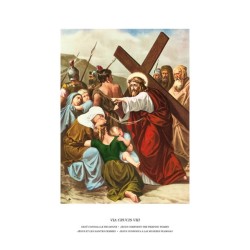 Tavole Via Crucis in cartoncino cm. 35X50