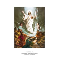 Tavole Via Crucis in cartoncino cm. 35X50