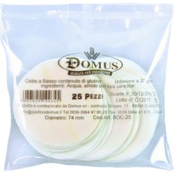 Ostia a basso contenuto di glutine Ø 7,4 (25 pz)