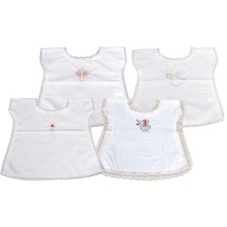 Veste bianca battesimo (scatola 40 pz)