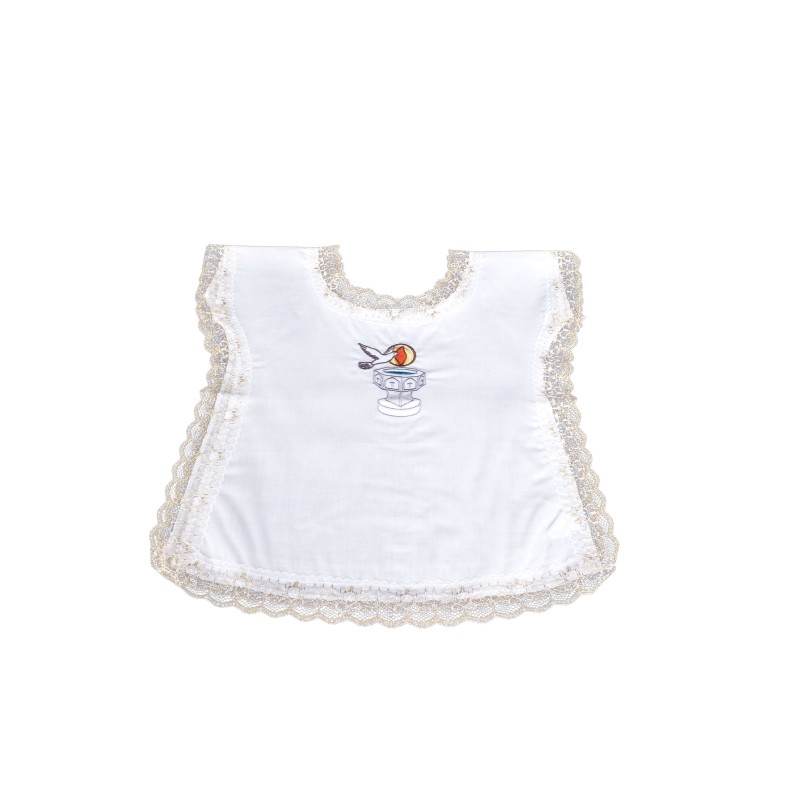 Veste bianca battesimo (scatola 40 pz)