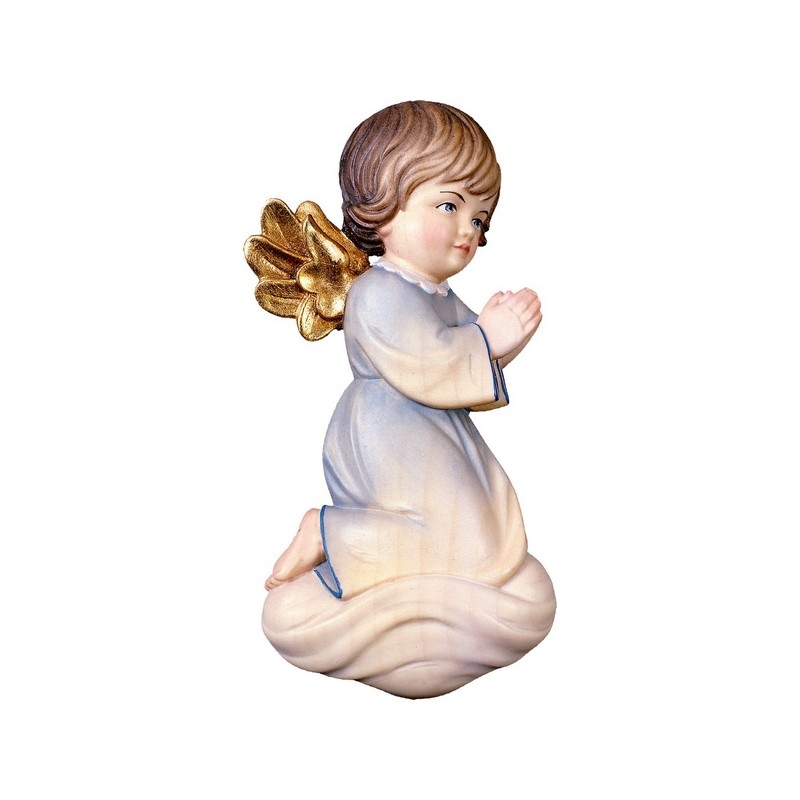 Rilievo Angelo "Pitti" in preghiera cm. 17 in legno