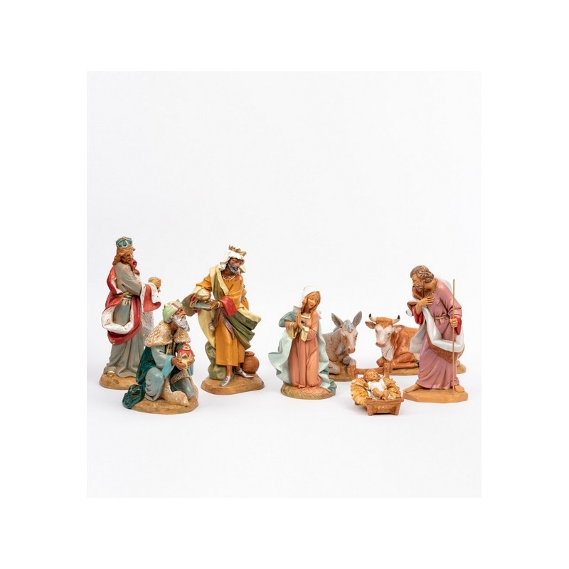 Natività 8 pezzi cm 30