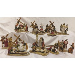 Via Crucis componibile 14 soggetti