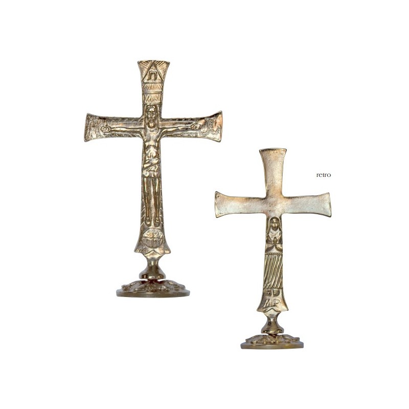 Croce Traditio dorata Neocatecumenale