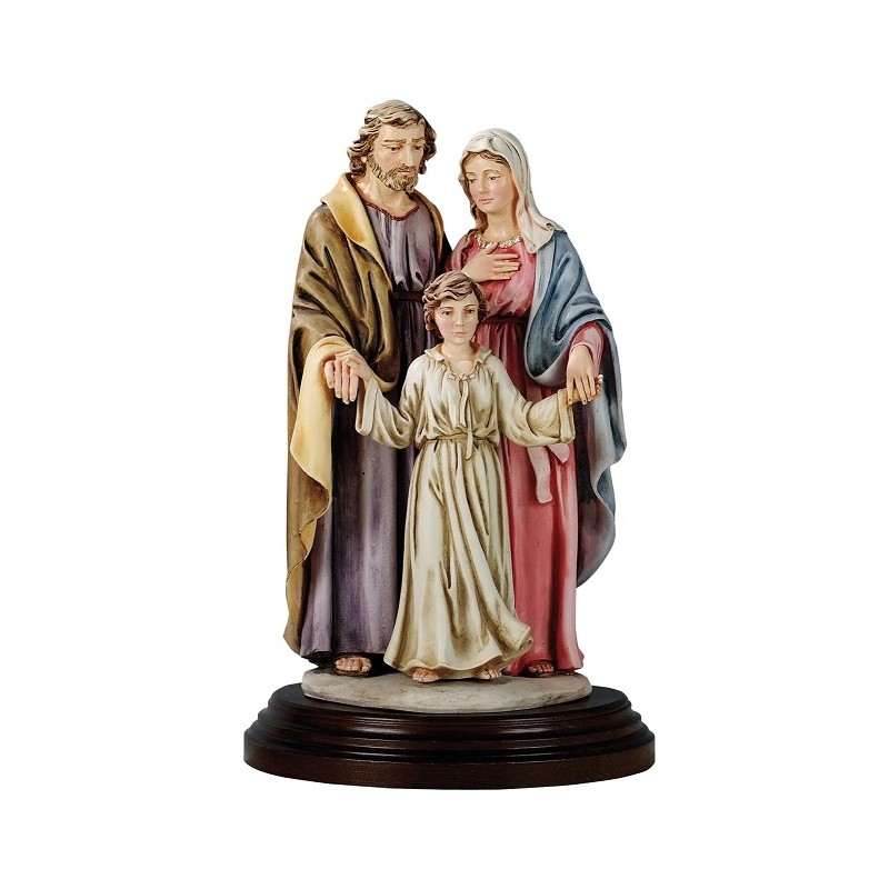 Sacra Famiglia in resina cm. 40