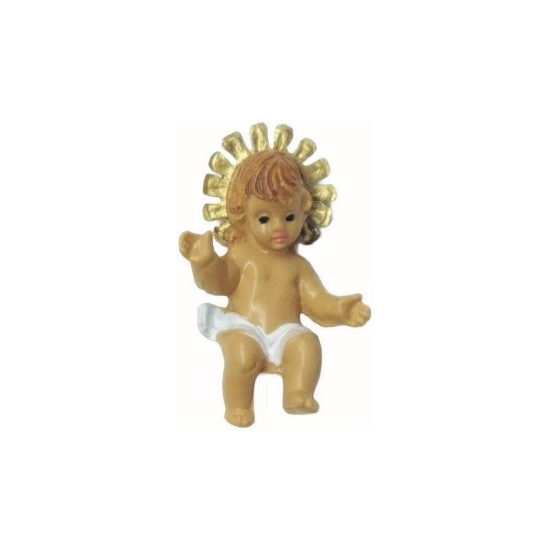 cm. 4 Bambino con aureola in pvc