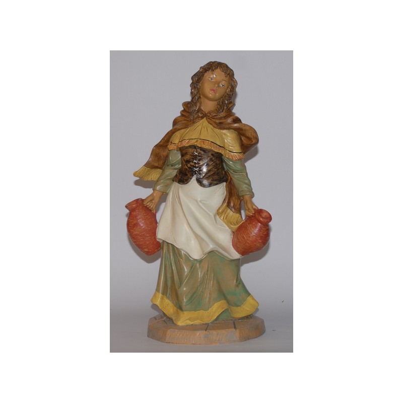 Donna con anfore in plastica cm. 45