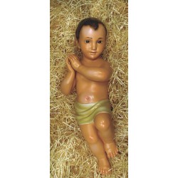 cm. 40 Bambino di Betlemme in gesso