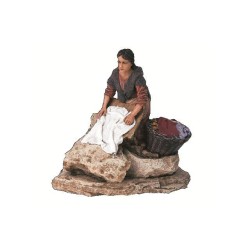 Lavandaia in movimento cm. 18