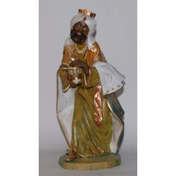 Re Magio moro in plastica cm. 45