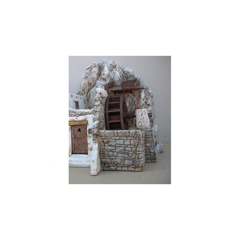 Casa con mulino ad acqua