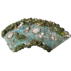 Curva a sinistra fiume grande