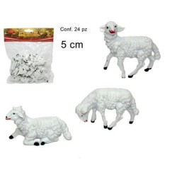 Busta pecorelle cm. 5 (24) in plastica