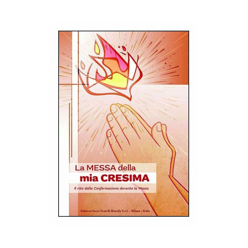Libretto in carta "La Messa della mia Cresima"