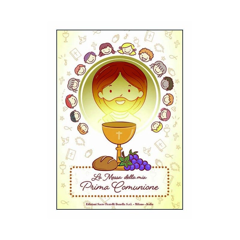 Libretto in carta "La Messa della mia Prima Comunione"
