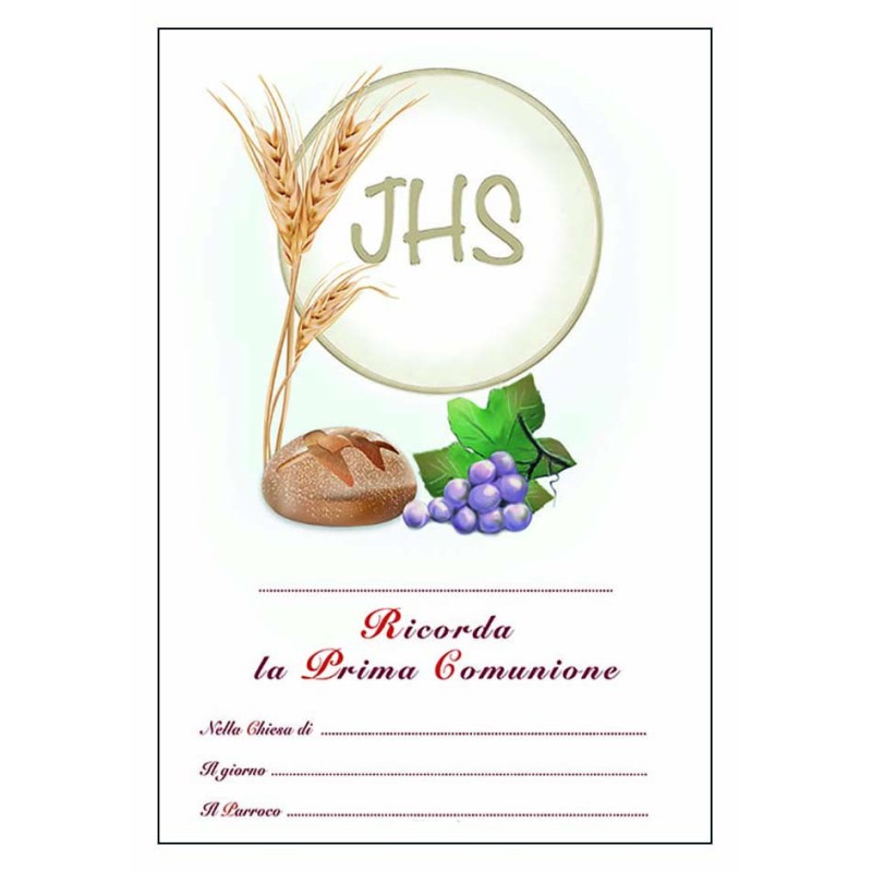 Pergamena Prima Comunione