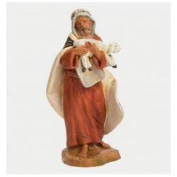 Pastore orientale con pecora cm 19