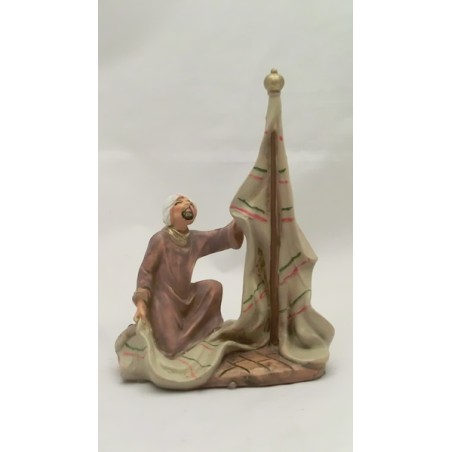 Arabo con tenda in ginocchio cm 9,5