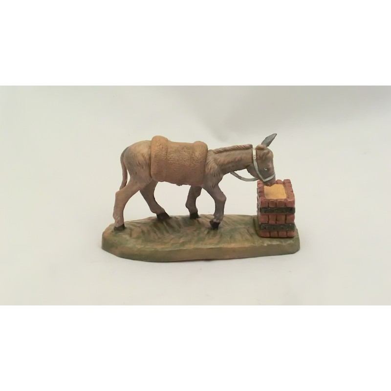 Asino in piedi che beve cm 9,5