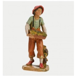 Pastore con cesto cm 9,5
