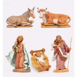 Natività 5 pezzi cm 30