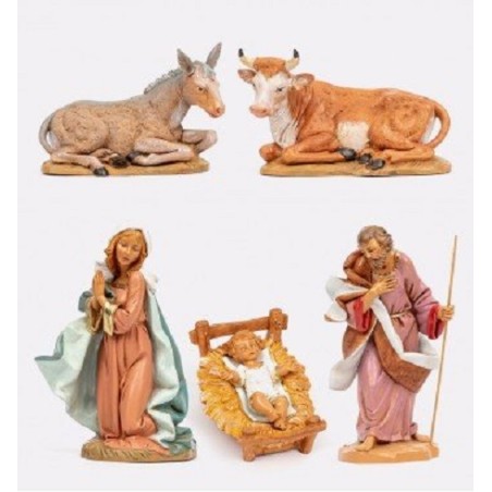 Natività 5 pezzi cm 30