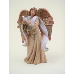 Angelo con colomba cm 12