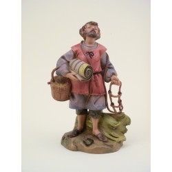 Pastore con briglie cm 12