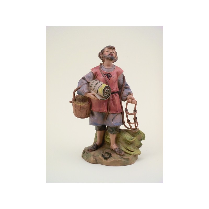 Pastore con briglie cm 12