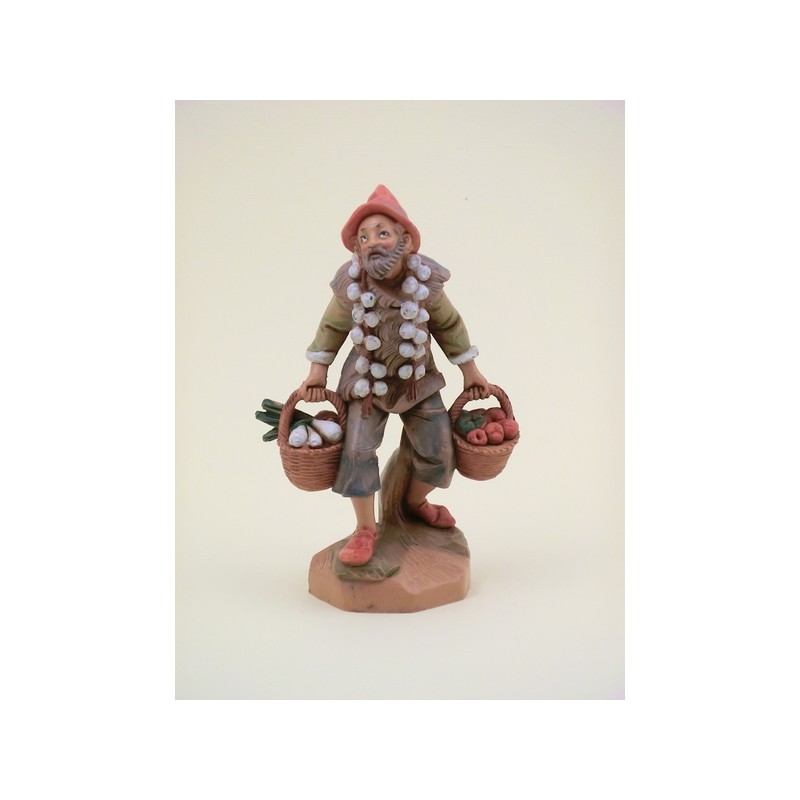 Pastore con verdura cm. 12