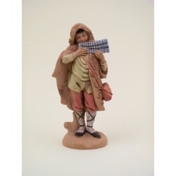 Ragazzo con flauto cm 12